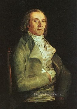  earl oil painting - Dr Pearl portrait Francisco Goya